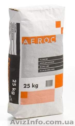 Клей для газоблоков Аэрок летний, зимний - <ro>Изображение</ro><ru>Изображение</ru> #1, <ru>Объявление</ru> #257405