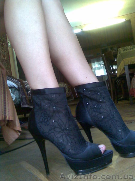  Чорні літні ботільйони   - <ro>Изображение</ro><ru>Изображение</ru> #1, <ru>Объявление</ru> #715152