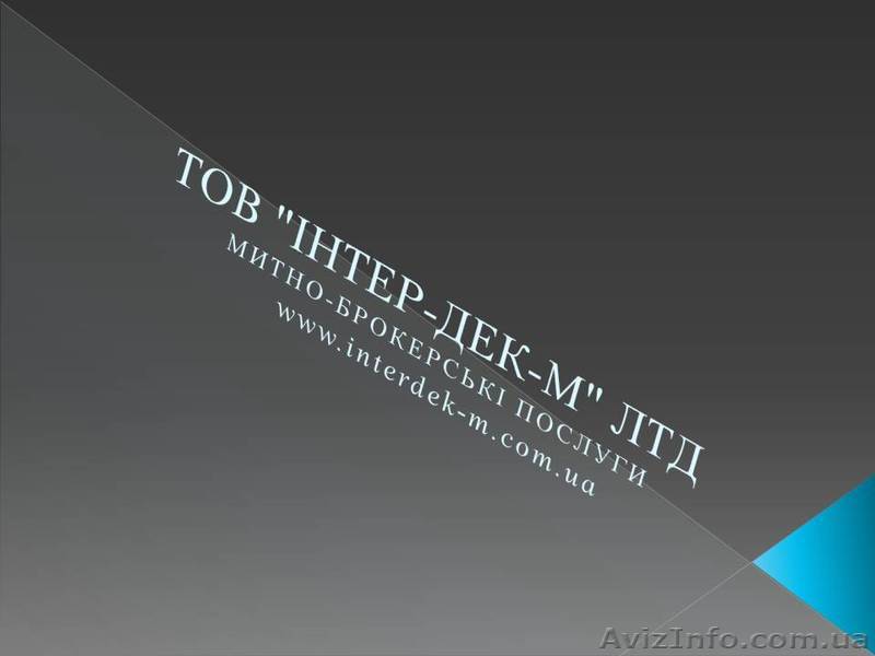 Митно-брокерські послуги - <ro>Изображение</ro><ru>Изображение</ru> #1, <ru>Объявление</ru> #989345