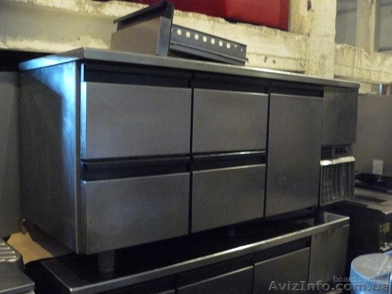 Продам холодильный стол Zanussi бу для кафе, баров, ресторанов - <ro>Изображение</ro><ru>Изображение</ru> #1, <ru>Объявление</ru> #1322265