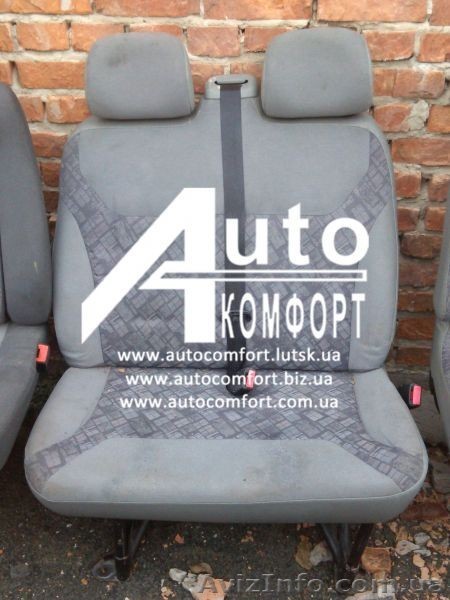 Оригинальное пассажирское двойное сидение на Trafic, Vivaro, Primastar (Рено Тра - <ro>Изображение</ro><ru>Изображение</ru> #1, <ru>Объявление</ru> #1350159
