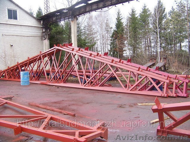 Продам металлические фермы перекрытия. - <ro>Изображение</ro><ru>Изображение</ru> #1, <ru>Объявление</ru> #1582476
