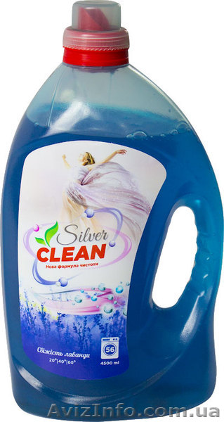 Silver Clean гель для стирки 4.8л оптом цена 155 грн - <ro>Изображение</ro><ru>Изображение</ru> #1, <ru>Объявление</ru> #1642831