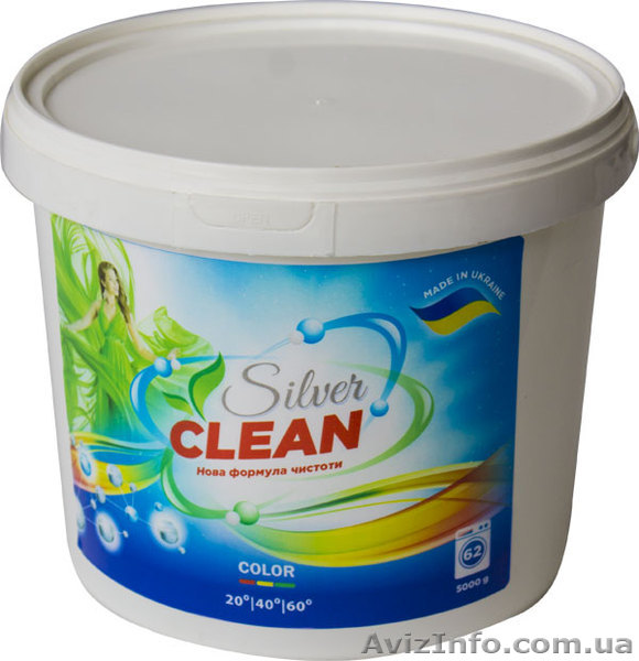 Порошок для прання Silver Clean 5kg - <ro>Изображение</ro><ru>Изображение</ru> #1, <ru>Объявление</ru> #1642964