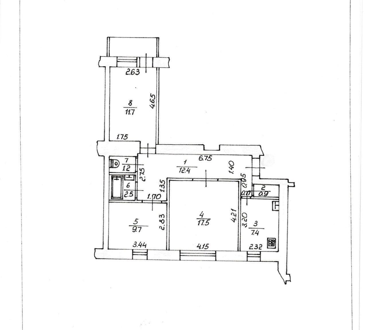 Продаж 3-кімнатної квартири під комерційну діяльність - <ro>Изображение</ro><ru>Изображение</ru> #1, <ru>Объявление</ru> #1693180