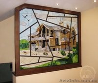 Витраж в окно, дверь, потолок, нишу - <ro>Изображение</ro><ru>Изображение</ru> #4, <ru>Объявление</ru> #449265