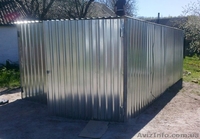 металевий гараж швидкозбірний різних розмірів з металу - <ro>Изображение</ro><ru>Изображение</ru> #6, <ru>Объявление</ru> #1033745