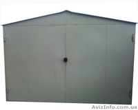 металевий гараж швидкозбірний різних розмірів з металу - <ro>Изображение</ro><ru>Изображение</ru> #2, <ru>Объявление</ru> #1033745