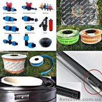 Капельная лента от 50м 10 20 30см 6,7,8mil фитинги и комплектующие  - <ro>Изображение</ro><ru>Изображение</ru> #1, <ru>Объявление</ru> #1511733