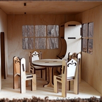 Кукольный домик, дом для кукол ＋МЕБЕЛЬ В ПОДАРОК Дроп Опт - <ro>Изображение</ro><ru>Изображение</ru> #4, <ru>Объявление</ru> #1638655