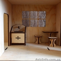 Кукольный домик, дом для кукол ＋МЕБЕЛЬ В ПОДАРОК Дроп Опт - <ro>Изображение</ro><ru>Изображение</ru> #5, <ru>Объявление</ru> #1638655