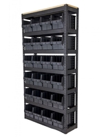 Стелажі для метизів Луцьк металеві складські стелажі з ящиками - <ro>Изображение</ro><ru>Изображение</ru> #3, <ru>Объявление</ru> #1705079