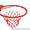 Баскетбольное кольцо с упором (корзина баскетбольная)  D=45 см #1458314