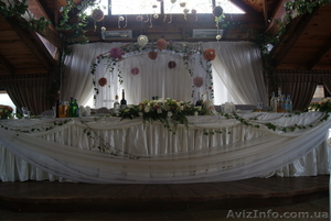 Оформлення весільної зали від Творчої студії „Art-Decor” - <ro>Изображение</ro><ru>Изображение</ru> #2, <ru>Объявление</ru> #526217
