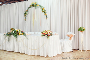 Оформлення весільної зали від Творчої студії „Art-Decor” - <ro>Изображение</ro><ru>Изображение</ru> #8, <ru>Объявление</ru> #526217