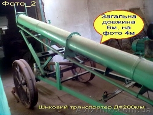 Шнековый транспортер - <ro>Изображение</ro><ru>Изображение</ru> #1, <ru>Объявление</ru> #736215