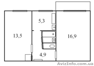 Отличная 2-комн. квартира в Луцке - <ro>Изображение</ro><ru>Изображение</ru> #2, <ru>Объявление</ru> #824948