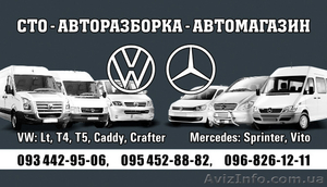 Авторазборка Mercedes-Sprinter,Vito. Volkswagen-LT, T4, T5, Crafter, Caddy - <ro>Изображение</ro><ru>Изображение</ru> #1, <ru>Объявление</ru> #1159653