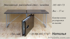 Стол массажный складной  1750