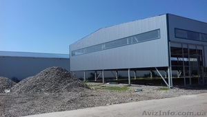 Ангар из металлоконструкций на заказ. Построим ангар под ключ