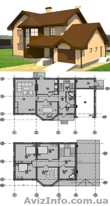 Проект, проекти будинку. 3D візуалізація, Архітектор, проектування 25 грн/м2 - <ro>Изображение</ro><ru>Изображение</ru> #3, <ru>Объявление</ru> #1641613