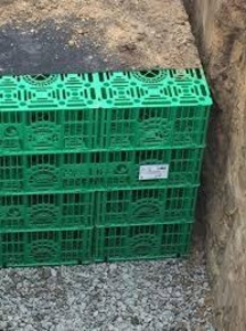 Блоки дренажні для дощової води