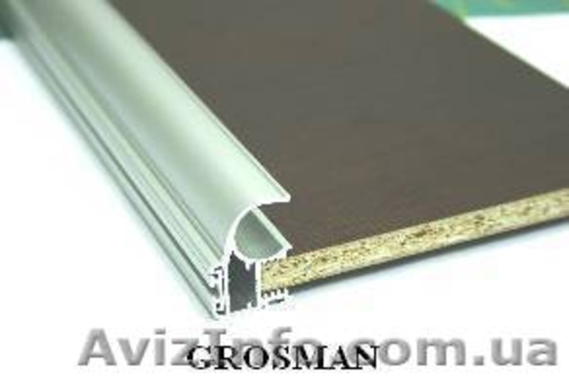 Алюминиевый профиль для шкафов-купе и межкомнатных перегородок GROSMAN - <ro>Изображение</ro><ru>Изображение</ru> #2, <ru>Объявление</ru> #10921