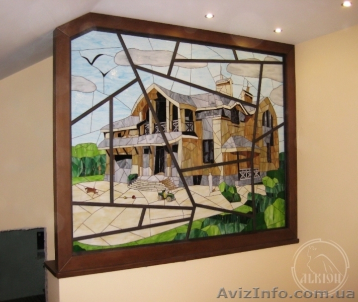Витраж в окно, дверь, потолок, нишу - <ro>Изображение</ro><ru>Изображение</ru> #4, <ru>Объявление</ru> #449265
