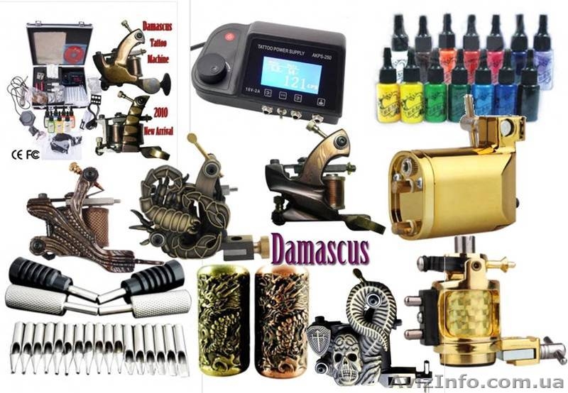 Тату машинки, комплекты тату (-50гр. скидка, иглы, краску, бесплатная  - <ro>Изображение</ro><ru>Изображение</ru> #2, <ru>Объявление</ru> #428509
