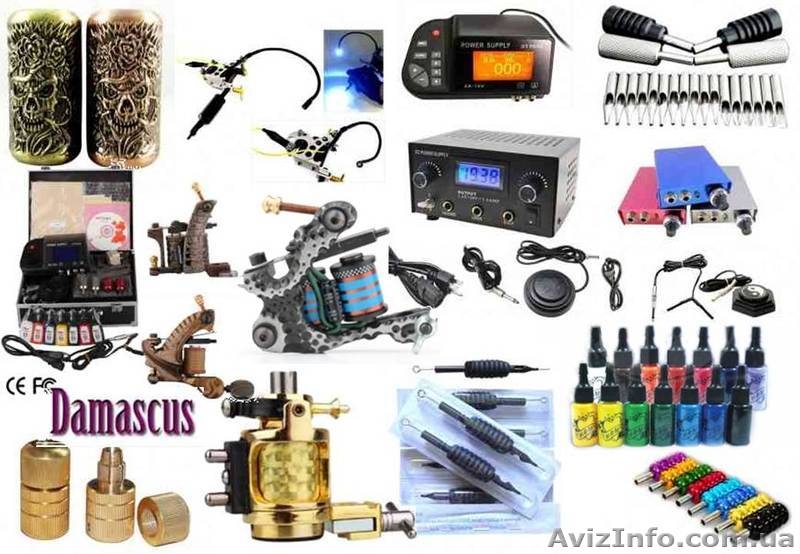 Тату машинки, комплекты тату (-50гр. скидка, иглы, краску, бесплатная  - <ro>Изображение</ro><ru>Изображение</ru> #3, <ru>Объявление</ru> #428509