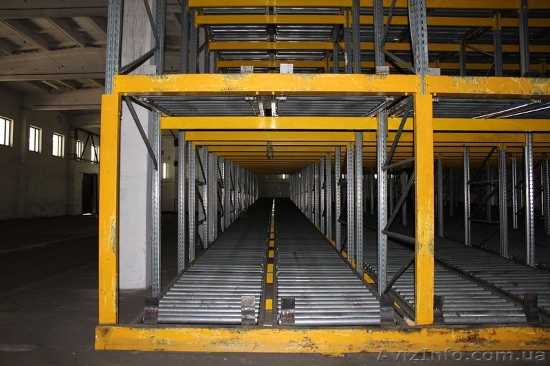 Стелажи гравитационные, б/у, производства Италии  и Германии  - <ro>Изображение</ro><ru>Изображение</ru> #2, <ru>Объявление</ru> #471637