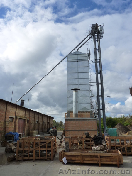 Зерносушилка на дровах, 3,5 т/ч по кукурузе, с 24% до 14% - <ro>Изображение</ro><ru>Изображение</ru> #2, <ru>Объявление</ru> #817439