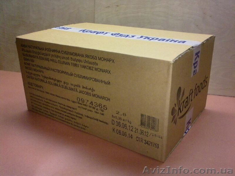 Продам  растворимый кофе Якобс \"Jacobs Monarch\" - <ro>Изображение</ro><ru>Изображение</ru> #1, <ru>Объявление</ru> #845484
