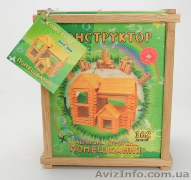 Конструктор "Избушка" ТМ Игротеко - <ro>Изображение</ro><ru>Изображение</ru> #2, <ru>Объявление</ru> #951419