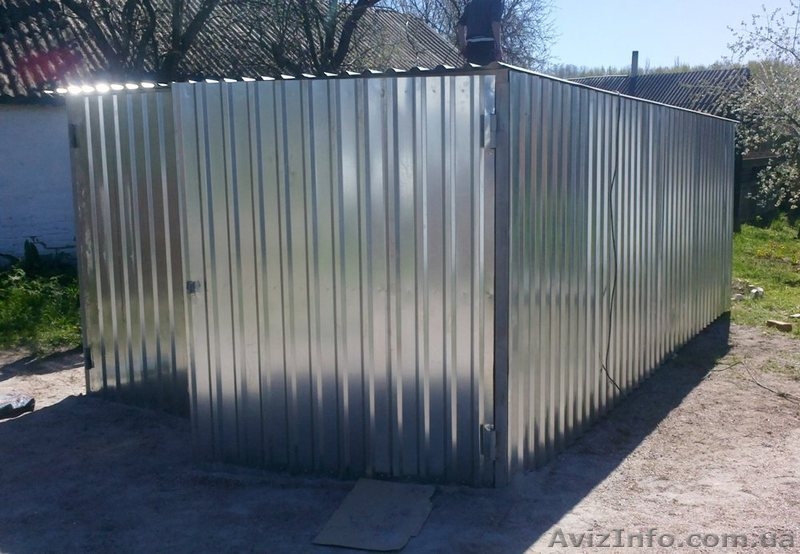 металевий гараж швидкозбірний різних розмірів з металу - <ro>Изображение</ro><ru>Изображение</ru> #6, <ru>Объявление</ru> #1033745