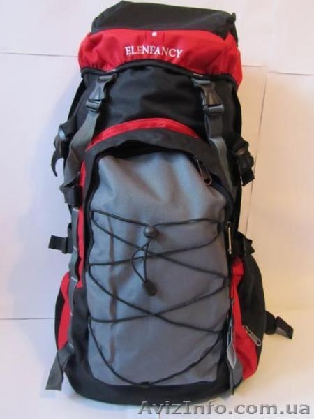Рюкзак туристический голубой ELENFANCY ADVENTURE 65L - <ro>Изображение</ro><ru>Изображение</ru> #2, <ru>Объявление</ru> #1130859