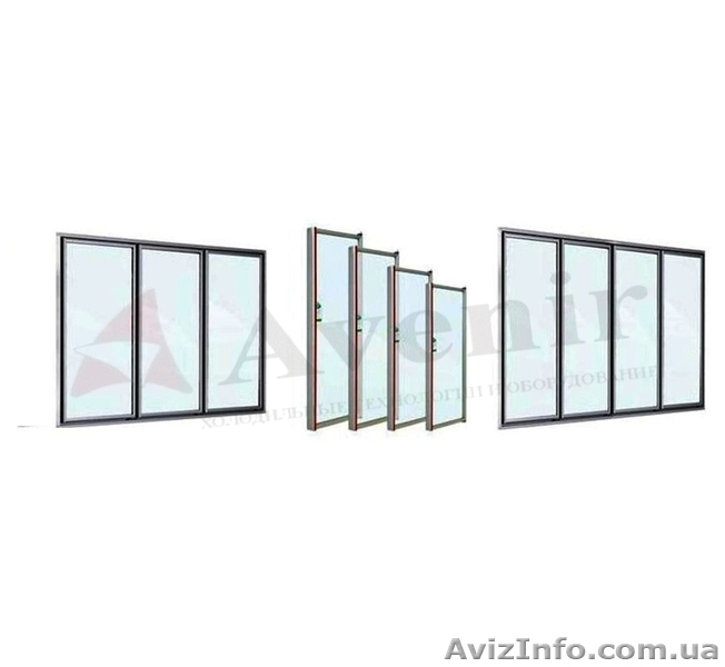 Холодильні двері з склопакетом для камер-вітрин.  - <ro>Изображение</ro><ru>Изображение</ru> #1, <ru>Объявление</ru> #1166953