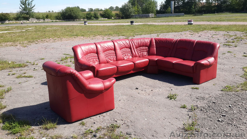 Продам шкіряний диван б/у в Луцьку привезений з Європи.  - <ro>Изображение</ro><ru>Изображение</ru> #1, <ru>Объявление</ru> #1453524