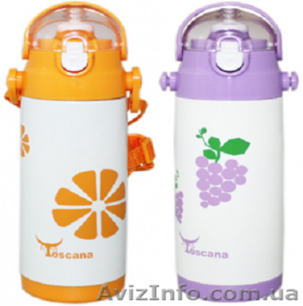 Термос детский с трубочкой Toscana 350 ml - <ro>Изображение</ro><ru>Изображение</ru> #2, <ru>Объявление</ru> #1519938