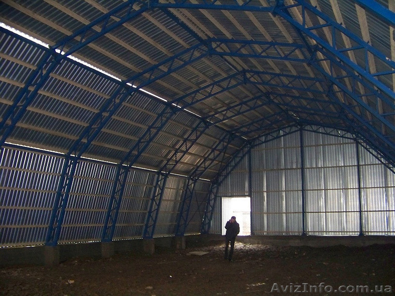 Каркасные ангары под ключ. Строительство складов. - <ro>Изображение</ro><ru>Изображение</ru> #1, <ru>Объявление</ru> #1587773