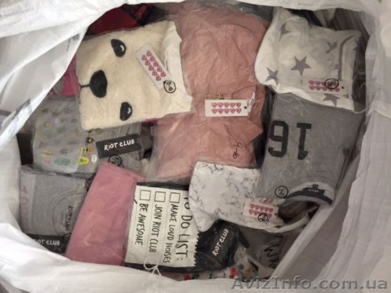 АНГЛИЯ ОПТОМ ! Микс детской одежды RIOT CLUB SUGAR SQUAD - <ro>Изображение</ro><ru>Изображение</ru> #1, <ru>Объявление</ru> #1604237