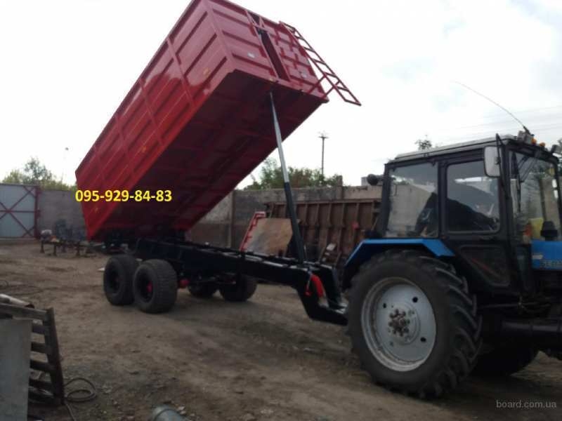 Полуприцеп тракторный самосвальный переоборудованный 1ПТС-9 - <ro>Изображение</ro><ru>Изображение</ru> #1, <ru>Объявление</ru> #1651412