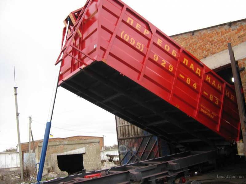 Полуприцеп тракторный самосвальный переоборудованный 1ПТС-9 - <ro>Изображение</ro><ru>Изображение</ru> #3, <ru>Объявление</ru> #1651412