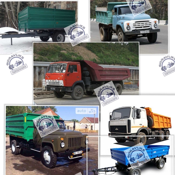 Новые и после ремонта гидроцилиндры Птс, Маз, Камаз, Зил и Газ. Луцк - <ro>Изображение</ro><ru>Изображение</ru> #1, <ru>Объявление</ru> #1731462